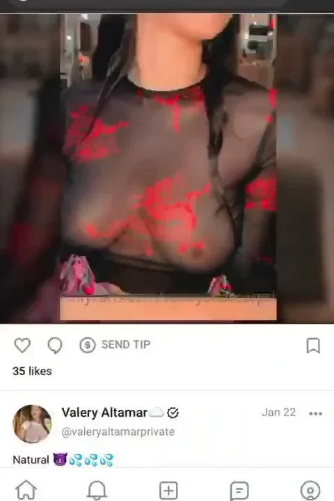 Valery Altamar desnuda xxx