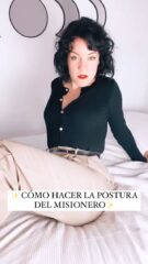 Como hacer la postura del misionero