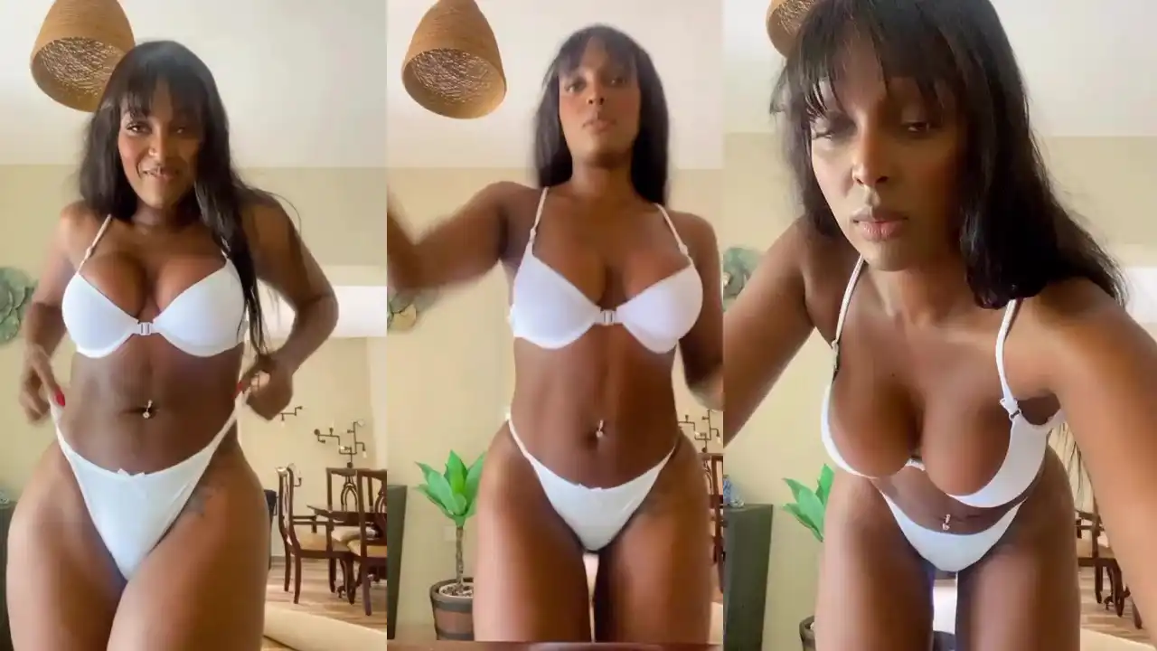 Amara la negra sexy bikini