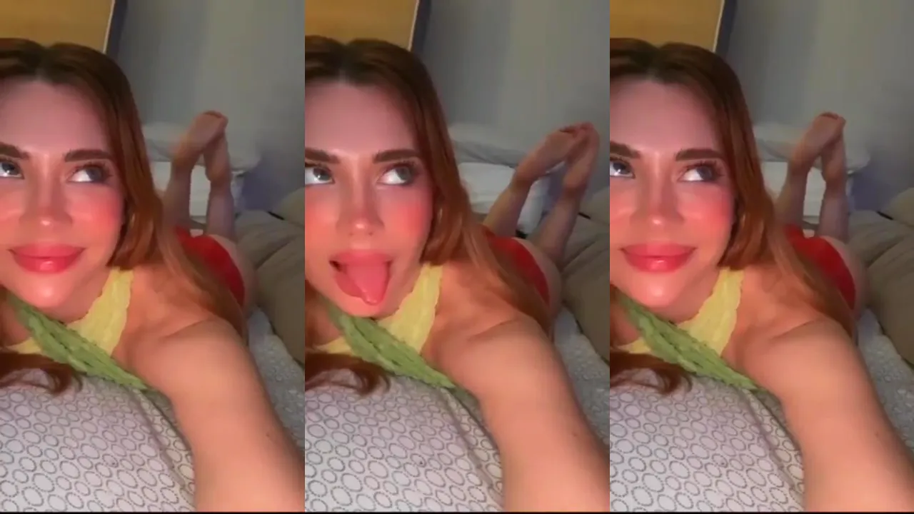 Lizy P moviendo la cola