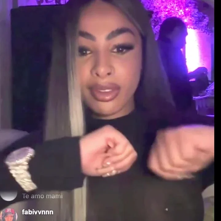 Yailin la mas viral tetas en live de instagram