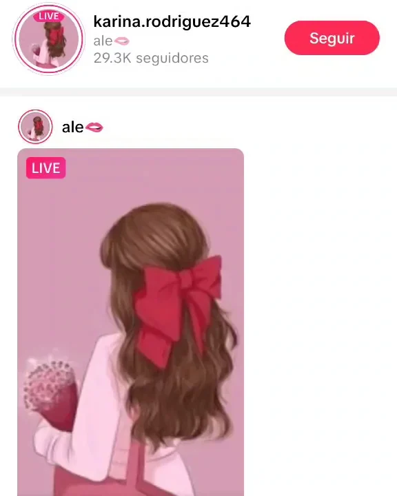 Se corre fuertemente en pleno live de tiktok