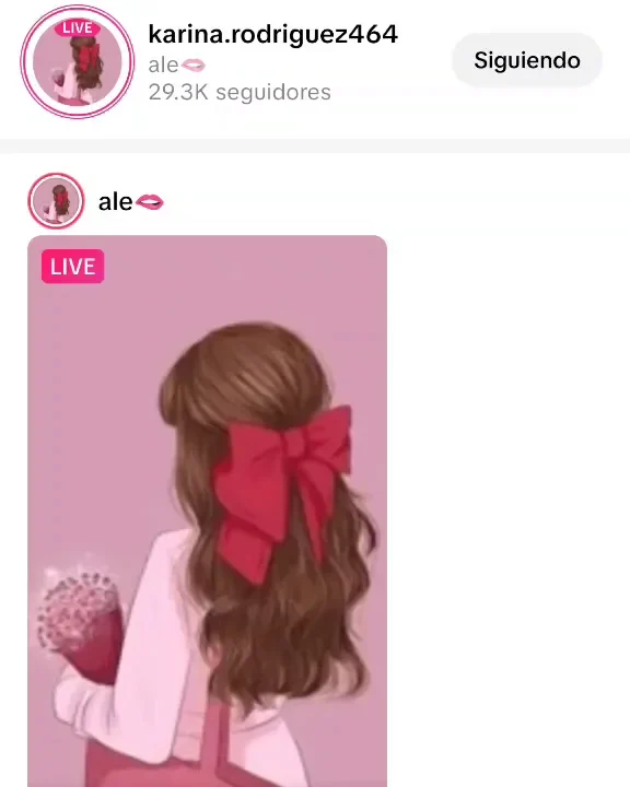 Se corre fuertemente en pleno live de tiktok